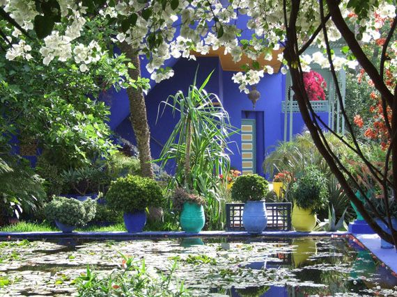 Jard�n Majorelle: un ed�n en Marraquech